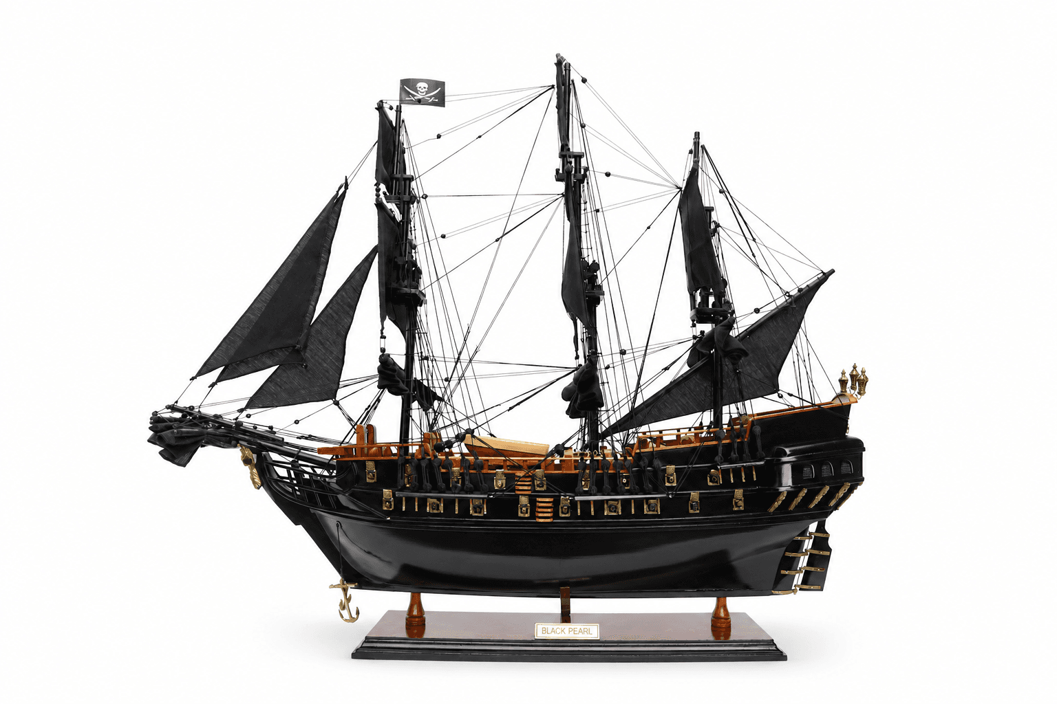 Деревянная модель фрегата Black Pearl